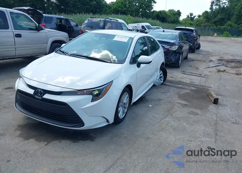 2025 Toyota Corolla Le z USA, uszkodzony, nr VIN 5YFB4MDE8SP291415